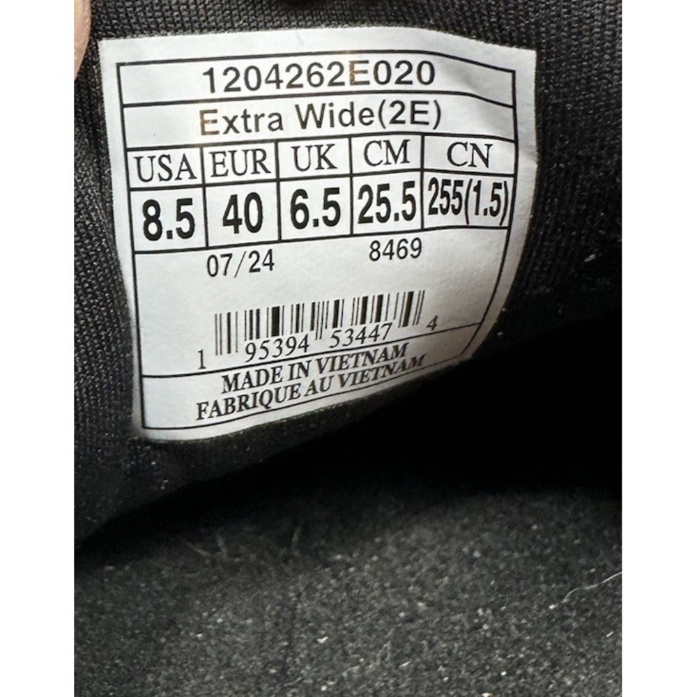 Brooks Adrenaline GTS 24 Women's Sz 8.5 XWide 2E Black Running Shoes 1204262e020 - Picture 7 of 8